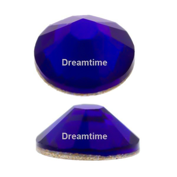 Swarovski 2058 Rhinestones FlatBack 7ss Cobalt
